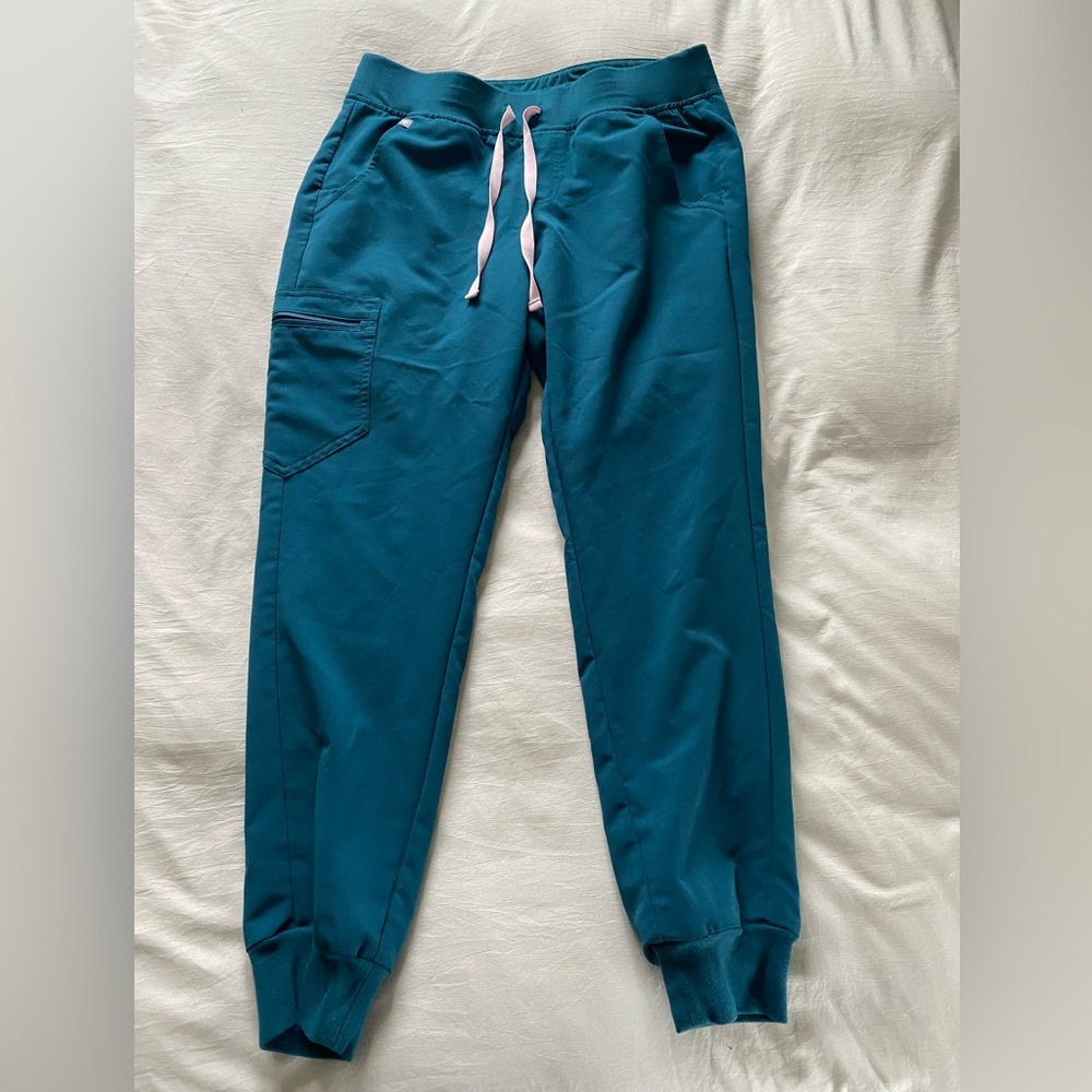 Figs regular fit Zamora joggers - caribbean blue
